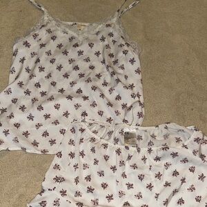 Floral Print Women's Sleepwear Set